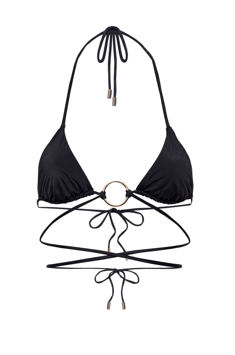 Nora Triangle Tie Bikini Top