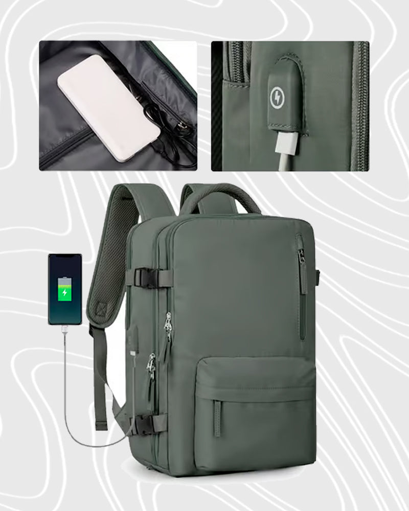 Mochila UltraSpace – Mais Espaço, Mais Conforto, Mais Estilo