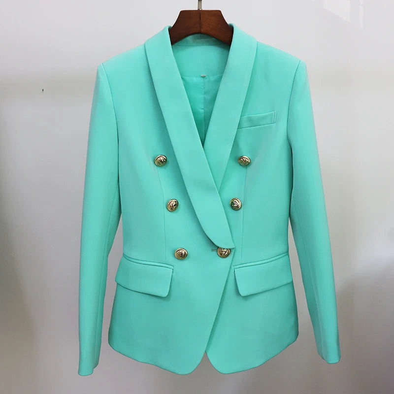 Blazer Feminino Curto Acinturado de Alfaiataria