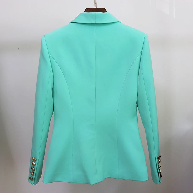 Blazer Feminino Curto Acinturado de Alfaiataria