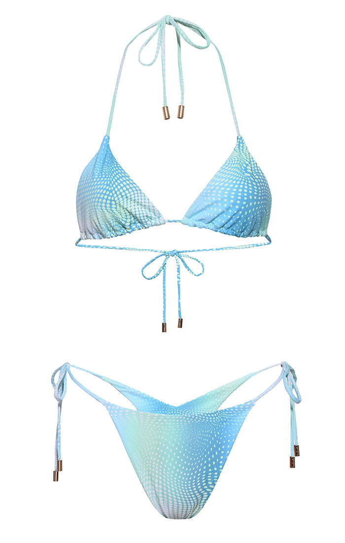 Arctic Triangle Bikini Top