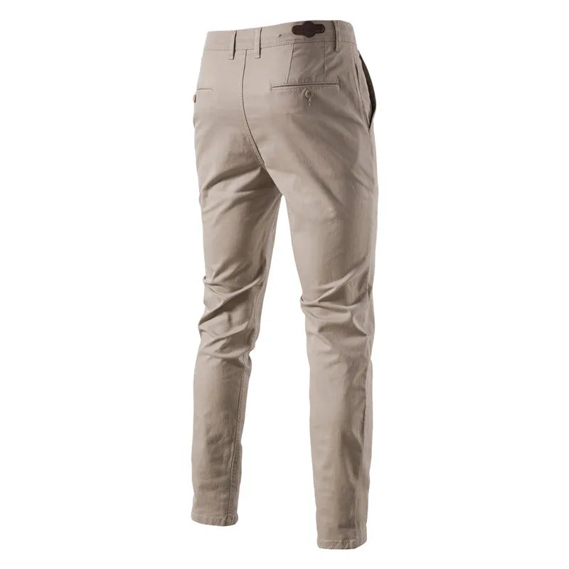 Calça de Sarja Social Masculina Business Slim